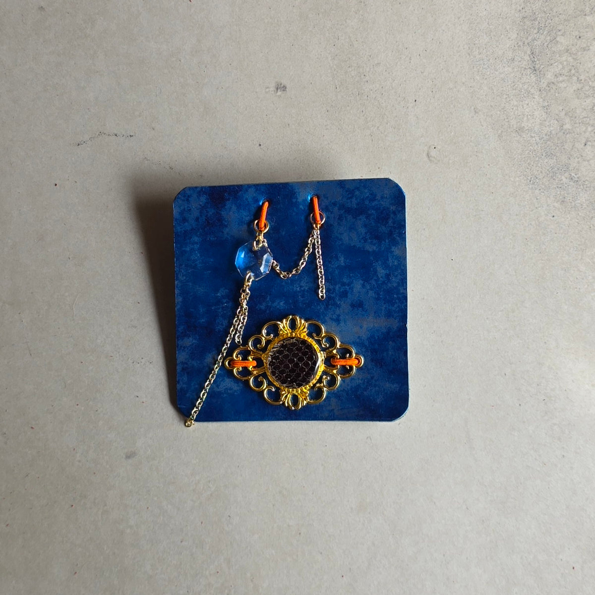 Gold Scale Charms