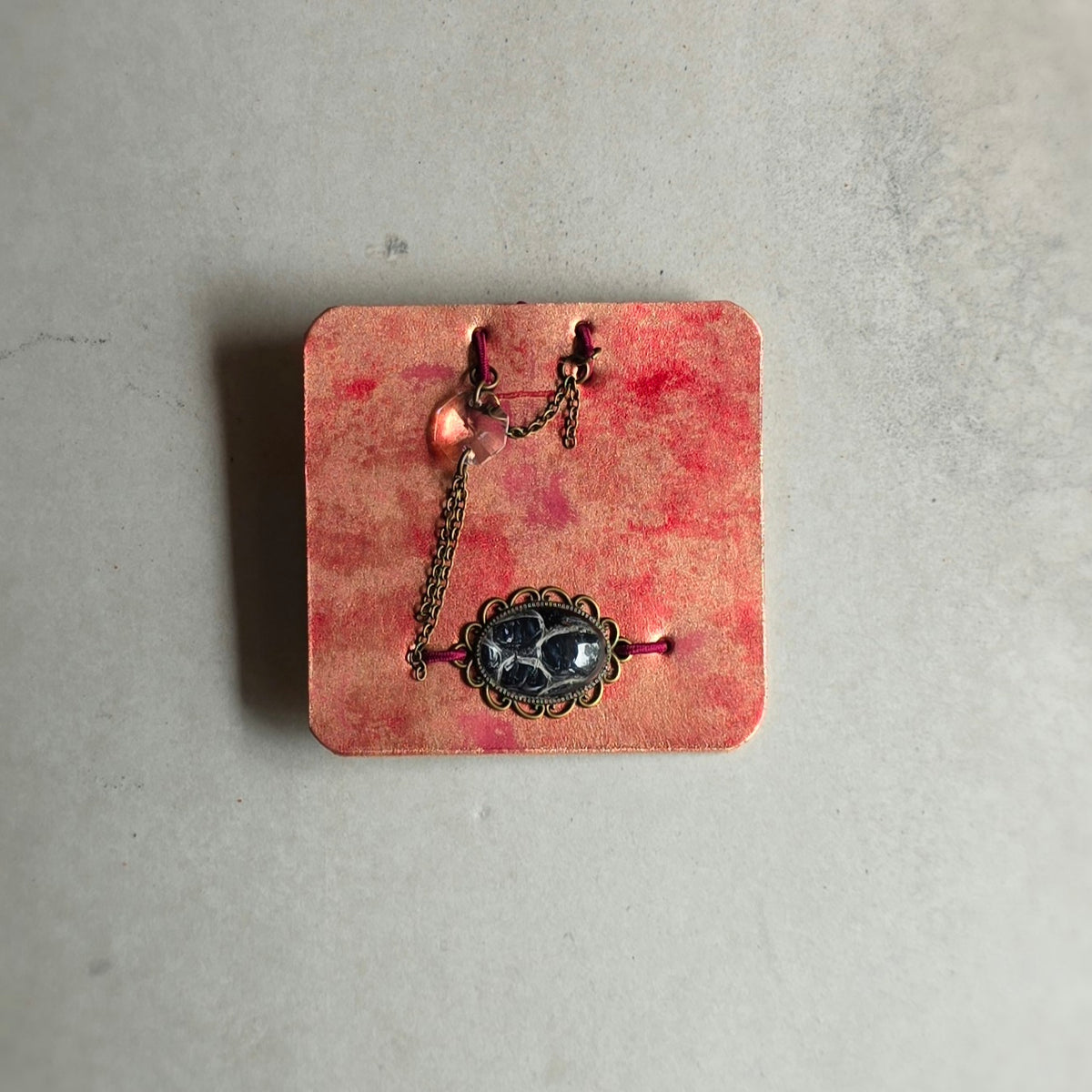 Copper Scale Charms