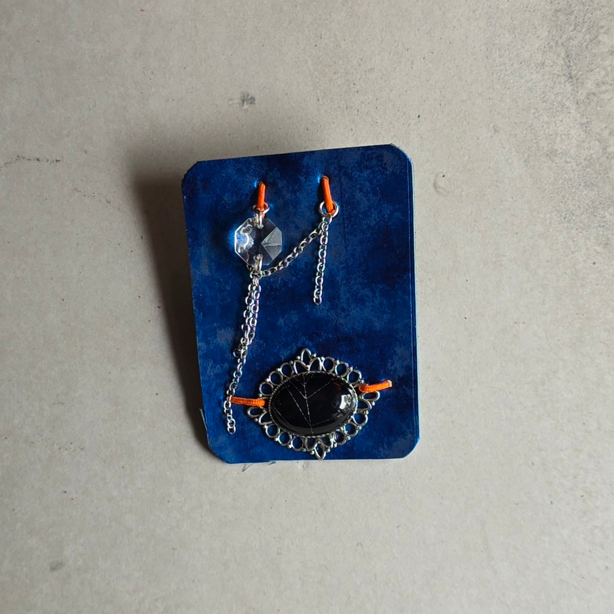 Silver Web Charms