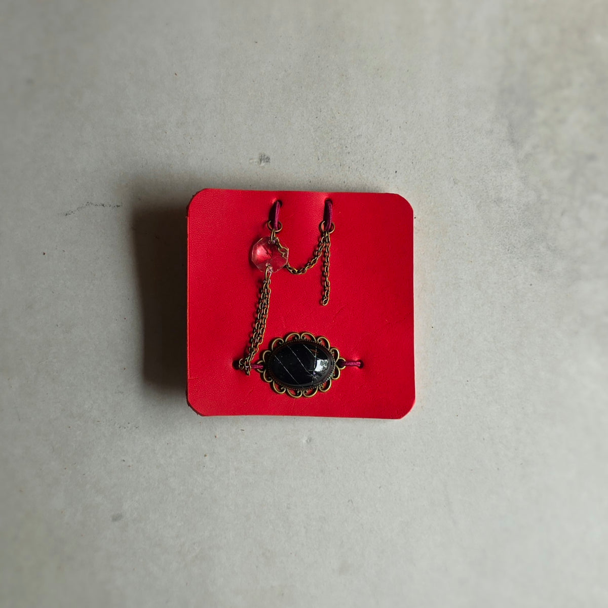Copper Web Charms