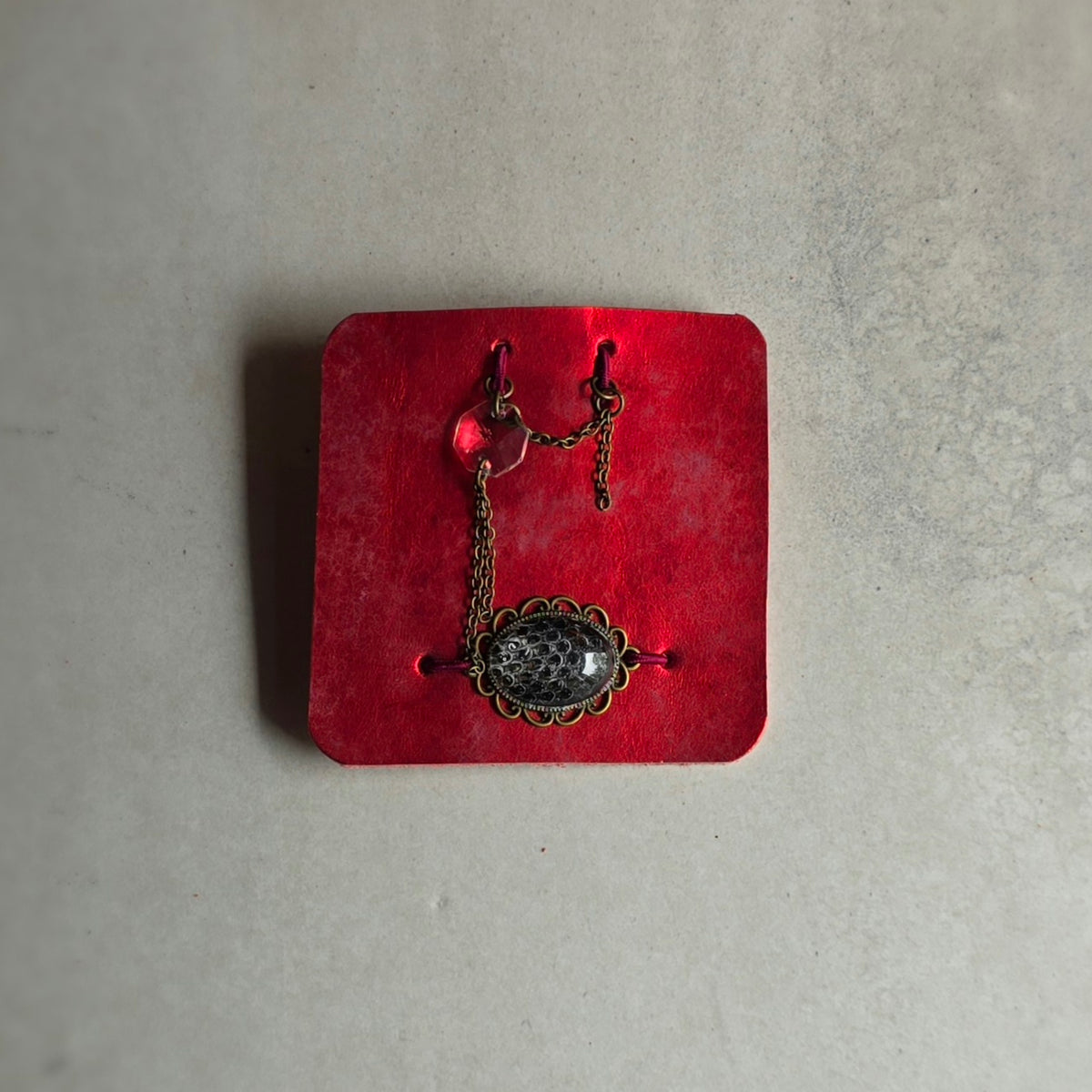 Copper Scale Charms