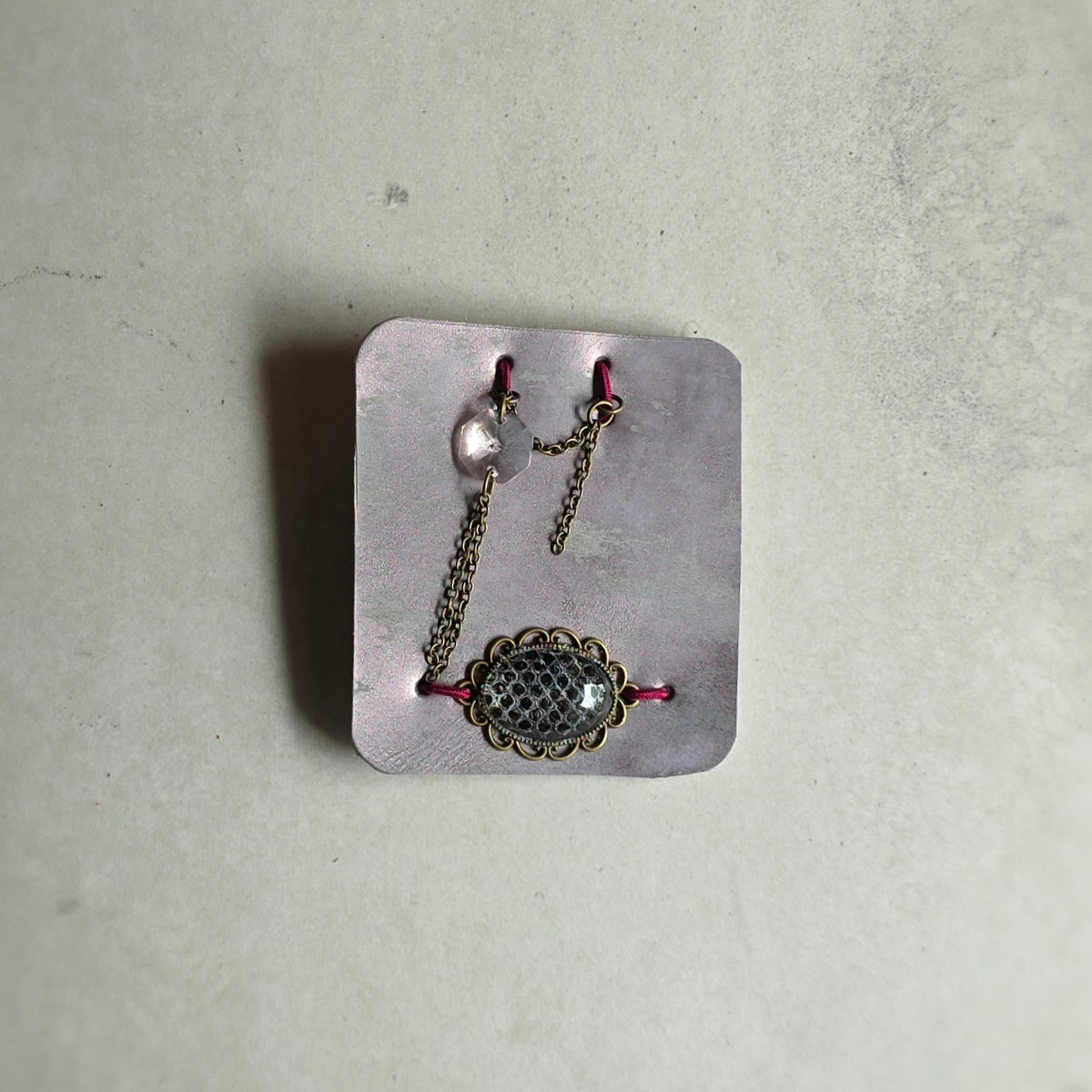 Copper Scale Charms
