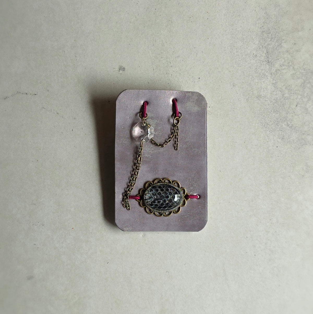 Copper Scale Charms