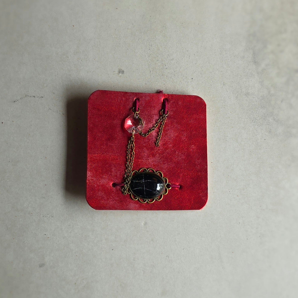 Copper Web Charms